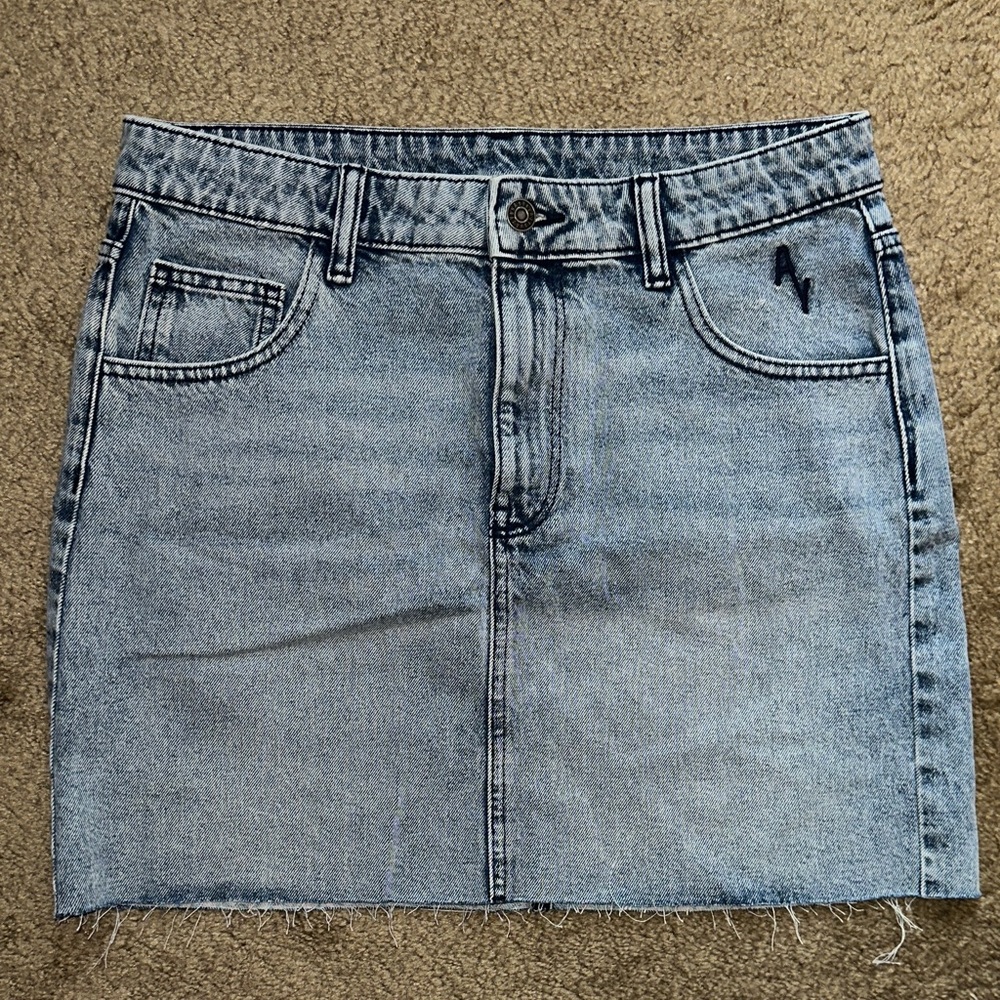 asos asyou denim mini skirt
